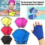 Webbed Gloves Adults Swim Training Diving Men Women Fitness Duck Paddling Glove