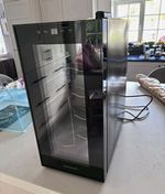 Cookology CWTE10BK Countertop Wine Fridge Black New