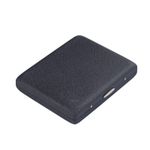 Cigarette Case,Cigarettes Case for Roll Ups,Men's Box Matte black 