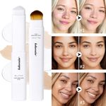 Cover Cream Stick White - with brush Korean Color-Changing Foundation Stick