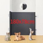 Retractable Baby Pet Gates 180x78cm 130x78cm Gates Suitable for Dog Baby Indoor