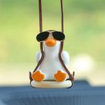 【clearance】10/20PCS Cute Rear View Mirror Charm: Swing Girl Angel, Car Accessory