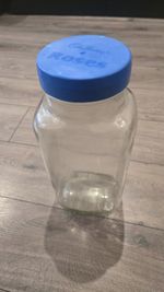 Vintage Large Cadburys Roses Thick Glass Jar Made In England 12” Tall