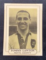 RARE 1955 WILKINSON POPULAR FOOTBALLERS TOMMY LAWTON NOTTS COUNTY
