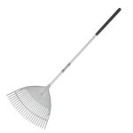 Spear & Jackson Leaf Rake, Neverbend Plastic with Tubular Steel Shaft