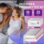 Ovulation & Pregnancy Test Strips Combo Kit LH HCG Home Fertility Tests Accurate
