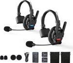 SYNCO XTALK XPRO2 Wireless Intercom Headset Communication System 500m/1640ft 