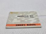 Honda 90 CT90 Owner's Manual K3 CT 90 Owner Owners Factory Guide OEM Pub 1973