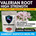 Valerian Root 550mg 20:1 Extract Capsules Natural Sleep Aid Supplement Tablets