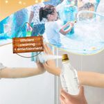 　2pcs Bidet For Travel Camping Hiking Backpacking Water Bottle Top Bidet
