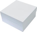 Premium White Cake Boxes with Lids For Birthdays,Weddings – 8,10,12 & 14 Inch