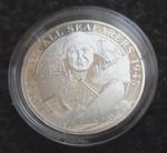 GIBRALTAR 2016 £20 COIN - FOR ALL SEAFARERS  .999 FINE SILVER COIN IN CAPSULE