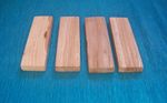Wood Craft Blanks x 4 Crafts Carving spoon Wych Elm hobby engraving pyrography