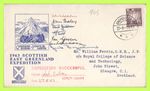 Greenland 1963 Scottish East Greenland Expedition multi signed commemorative cov