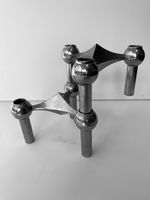 mid-Century original Nagel Stoff design Modular Candle holders x2