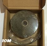 Titanium Gold Heat Wrap Tape Exhaust Insulating Downpipe Manifold 10 Ties 10M