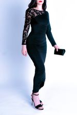 Wholesale Joblot 21x Brand New Elegant Black One Shoulder Lace Maxi Dresses