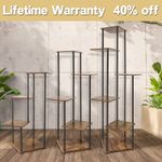 4/5/6 Tier Metal Plant Stand Shelf Small Corner Flower Stand Outdoor & Indoor