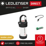 Ledlenser ML4 Camping Lantern Rechargeable Warm Light, Also Accepts AA Battery