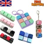 4/9Key Mechanical Keyboard Keychain Fidget Toy Stress Relief for Adults UK