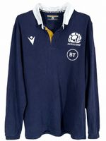 Macron Scotland Rugby Union Home Shirt 2020/2021 Mens Large BT Long Sleeve