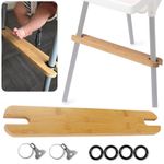 Highchair Footrest Easy Fit For IKEA Antilop Adjustable Height Solid Bamboo UK