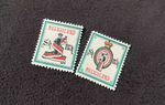 1876 HELIGOLAND 1 MK & 5 MK set MNH Modern Reproduction Stamp sv