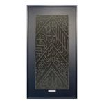 Authentic Black Kaaba Kiswah Cloth 100x50cm Makkah Calligraphy Wall Hanging