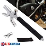 Steering Wheel Lock Heavy Duty High Security Car Van Anti Theft 3 Keys