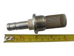 06-0592SS Norton Commando - oil tank filter with 1" inlet - 1/2" outlet - SS