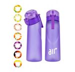 Air Water Bottle With Random Flavor Pods Portable Transparent With Straw UK