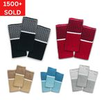 Premium 100% Egyptian Cotton Jumbo Terry Kitchen Tea Towels Multi purpose 3,6,12