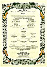 Down All-Ireland Senior Football Champions 1994: GAA Print