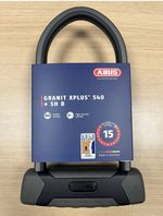 ABUS Granit XPlus 540 + SH B  U-Lock Black