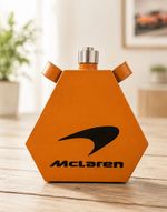 McLaren Decorative Oil Jerry Petrol Can with Brass Cap Triangle ,garage (USED)