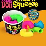 NeeDoh Mac n Squeeze Sensory Fidget Toy 4 Squishy Neon Noodles Very Rare