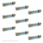 Fast Acting Quick Blow Glass Fuses 2 Amp To 50 Amp - 30mm Length