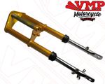 Honda CRF50 XR50 Front Forks Suspension Leg Pair Fork Stem Top Yoke