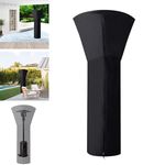Patio Gas Heater Cover Waterproof Heavy Duty Protector Garden Bag Black