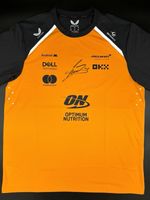 Lando Norris Signed McLaren T Shirt WITH COA