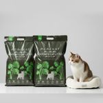 Bentonite Fast-Clumping Cat Litter 20L Unscented, Dust-Free Odor Control