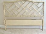 Chinoiserie Headboard Furniture Faux Bamboo Chippendale bamboo style 