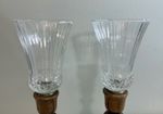 VTG Home Interior (Homco) Renaissance Votive Cups. 4.5” T. 3.5” Dia. Set Of 2.