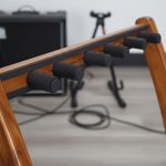 Multi Guitar Rack Solid Wood Multi Guitar Stand Hardwood for Music Room