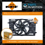 Radiator Fan fits VW CADDY Mk5 1.5 2.0D 2020 on Cooling NRF 5Q0121203AA Quality