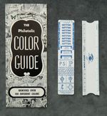 Vintage Whitman Whit-Perf Postage Stamp Perforation Gauge & HYGRADE COLOR GUIDE