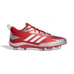 adidas Adizero Stabile Low Baseball Shoes Metal Cleats Red UK Sizes 6.5 - 7.5