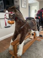 Wooden Rocking Horse 