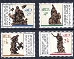 Malta 1967 Death Melchior Gafa Complete Set SG 385 - SG 388 Unmounted Mint MNH