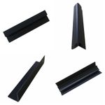 Black Trims For 5mm Bathroom Wall Panels Shower Cladding PVC Trims 2.6m
